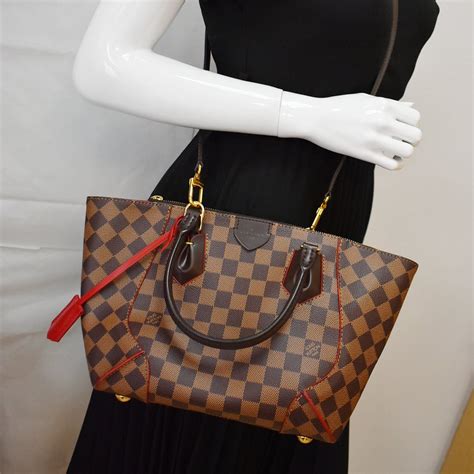 Louis Vuitton Damier Ebene Caissa Tote PM QJBCNWDMRA012 